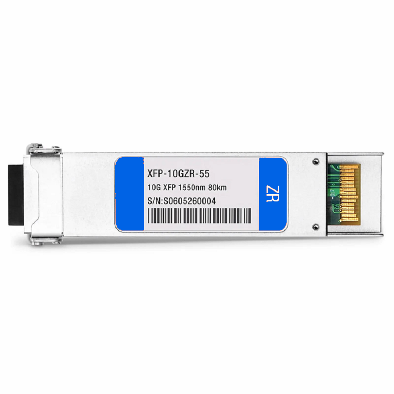 Refurb Squared Cisco XFP-10G-SM-ZR100 Compatible 10GBASE-ZR XFP 1550nm 100km DOM Duplex LC SMF Optical Transceiver Module