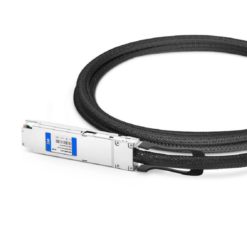 Refurb Squared 1m (3ft) Arista Networks Compatible 800G Twin-port OSFP 8 x 100G PAM4 Finned Top Active Direct Attach Copper Twinax Cable