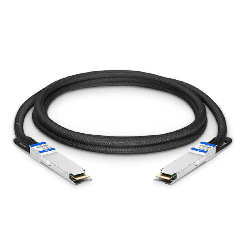 Refurb Squared 1m (3ft) Generic Compatible 800G QSFP-DD 8 x 100G PAM4 Active Electrical Cable