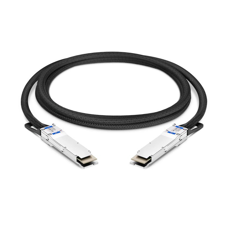 Refurb Squared 1m (3ft) 400G QSFP-DD 8 x 50G PAM4 Active Electrical Cable forFOSwitches