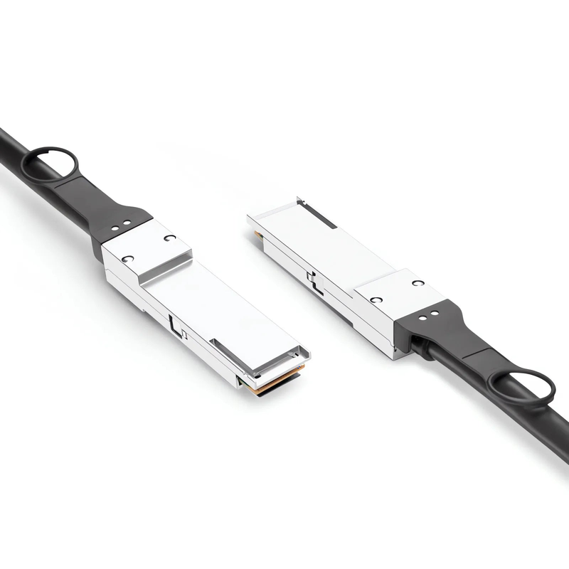 Refurb Squared 1m (3ft) Dell (DE) DAC-Q28-100G-1M Compatible 100G QSFP28 4 x 25G NRZ Passive Direct Attach Copper Twinax Cable