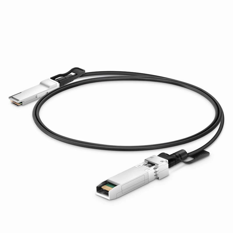 Refurb Squared 1m (3ft) Juniper Networks Compatible 40G QSFP+ to 1 x 10G SFP+ Passive Direct Attach Copper Cable