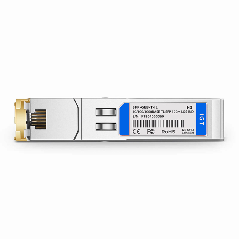 Refurb Squared Cisco GLC-TE-I Compatible 1000BASE-T SFP Copper 100m RJ-45 Transceiver Module (Industrial)
