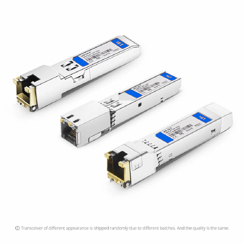 Refurb Squared Cisco GLC-T Compatible 1000BASE-T SFP Copper 100m RJ-45 Transceiver Module