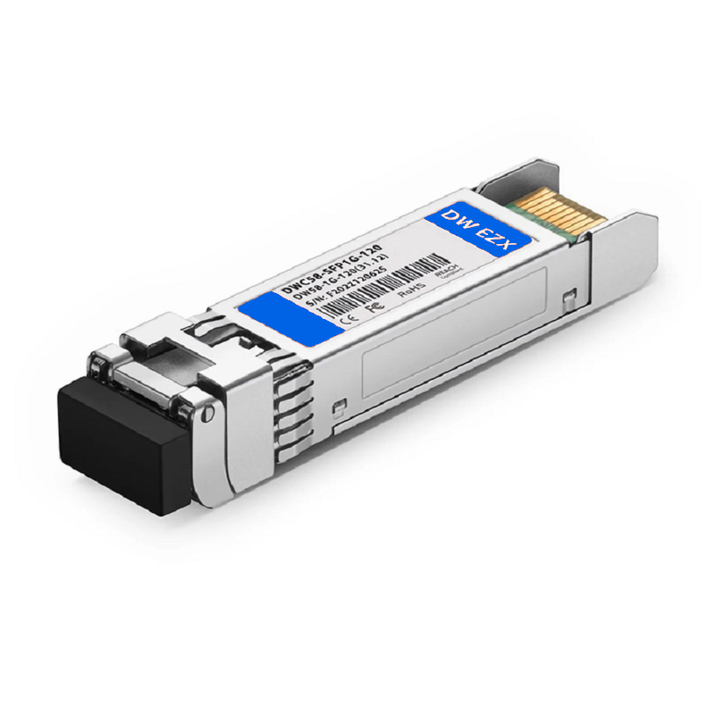 Refurb Squared Cisco C34 DWDM-SFP-5012 Compatible SFP 1000BASE-DWDM 1550.12nm 100GHz 120km DOM Duplex LC/UPC SMF Optical Transceiver Module for Transmission