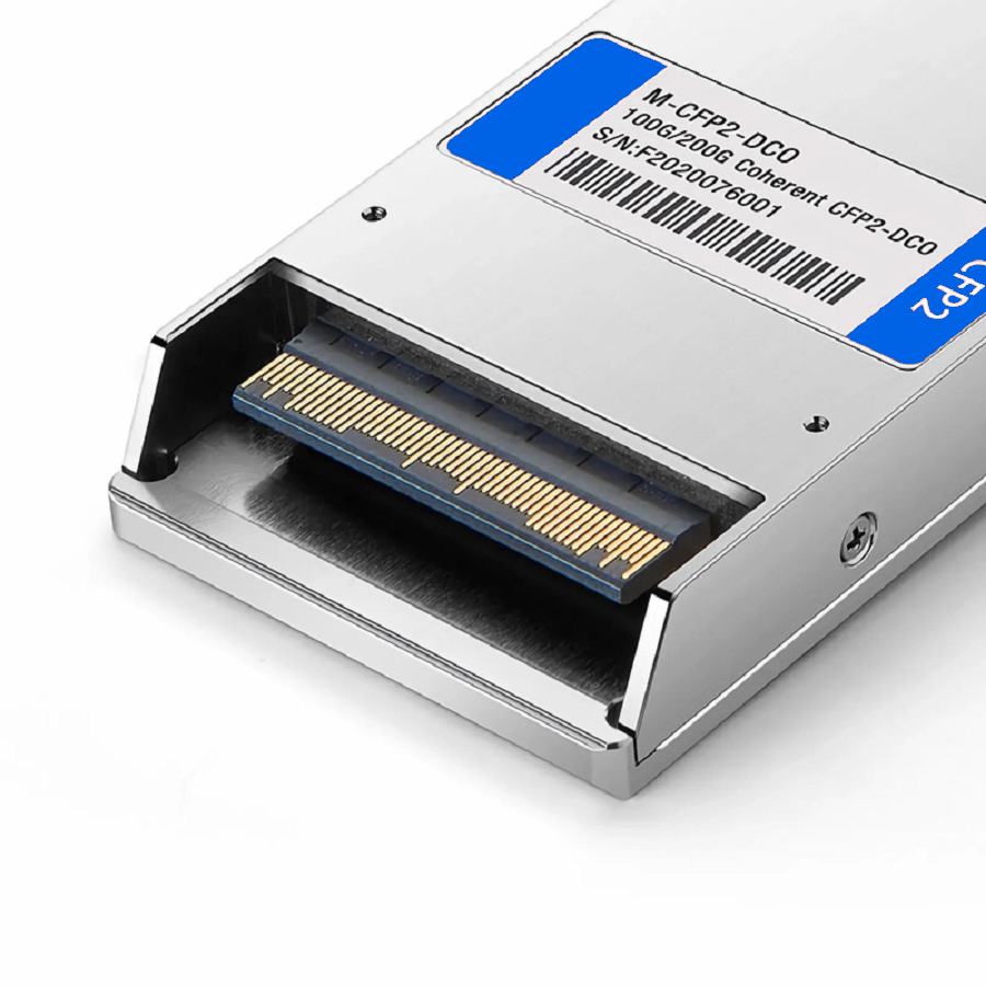 Refurb Squared H45 1540.95nm CFP2-DCO 100G/200G DWDM C-band Tunable 96Chs ITU CH13-CH60 50GHz 80km DOM Duplex LC/UPC SMF Optical Transceiver Module for Transmission