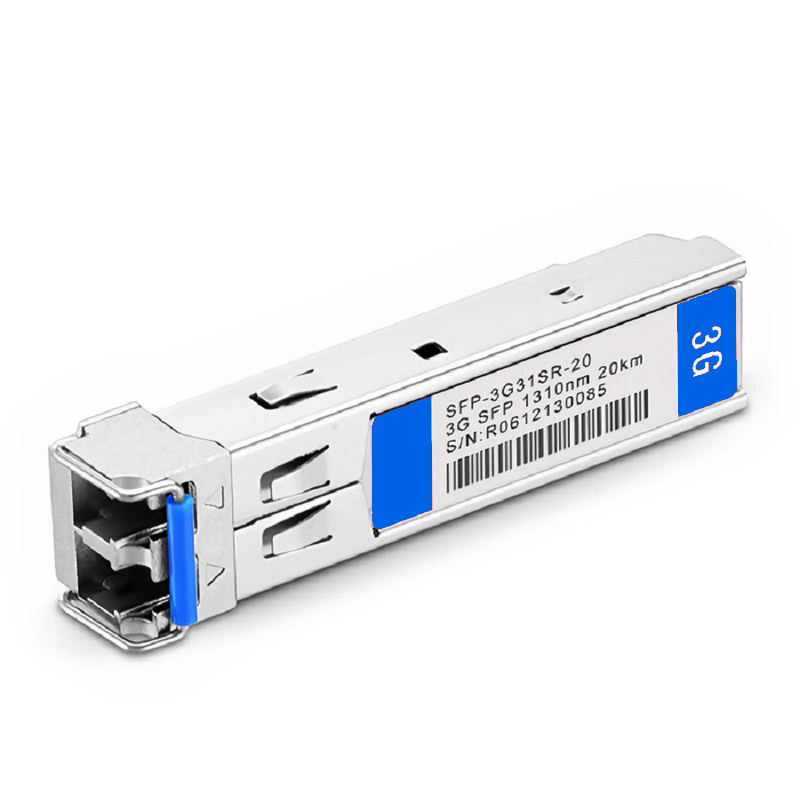 Refurb Squared 3Gb/s MSA 1310nm 2km DOM Duplex LC SMF Single Receiver Video Pathological Patterns Optical Transceiver Module for SD/HD/3G-SDI