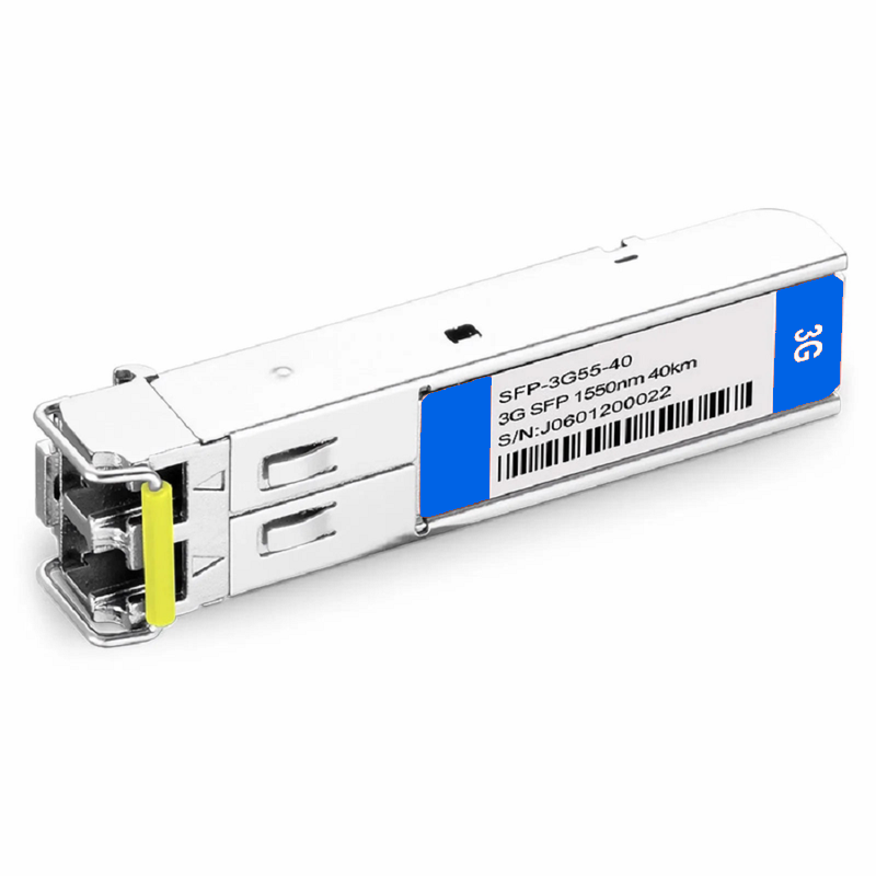 Refurb Squared 3Gb/s MSA 1310nm 40km DOM Duplex LC SMF Transmitter & Receiver Video Pathological Patterns Optical Transceiver Module for SD/HD/3G-SDI