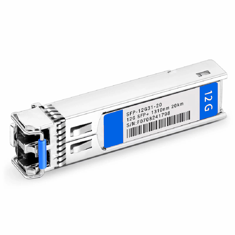 Refurb Squared 6Gb/s MSA 1310nm 20km DOM Duplex LC SMF Transmitter & Receiver Video Pathological Patterns Optical Transceiver Module for SD/HD/3G/6G-SDI