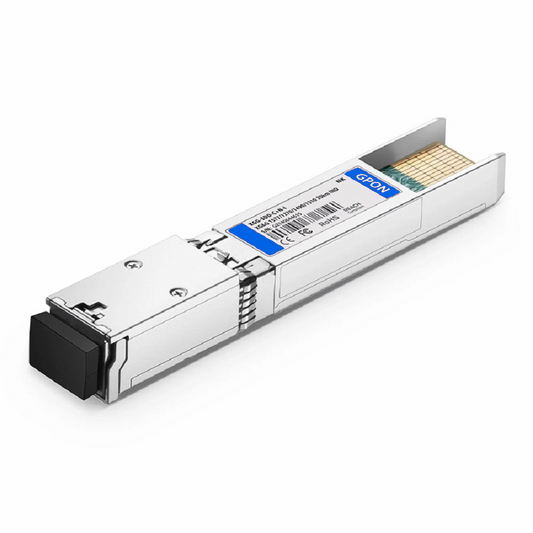 Refurb Squared Calix Compatible XGS-PON&GPON Combo OLT SFP-DD 1577nm-TX/1270nm-RX and 1490nm-TX/1310nm-RX Class C+ 20km DOM Simplex SC/UPC SMF Optical Transceiver Module (Industrial)