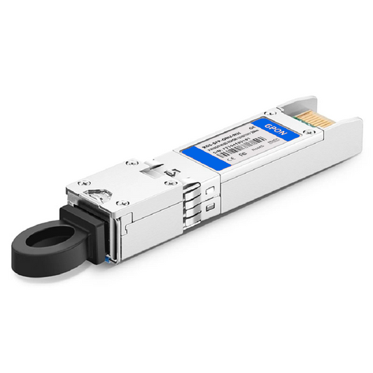 Refurb Squared Generic Compatible XGSPON ONU SFP+ 1270nm-TX/1577nm-RX 9.953G-TX/9.953G-RX Class N2 20km DOM Simplex SC/UPC SMF Optical Transceiver Module (Industrial)