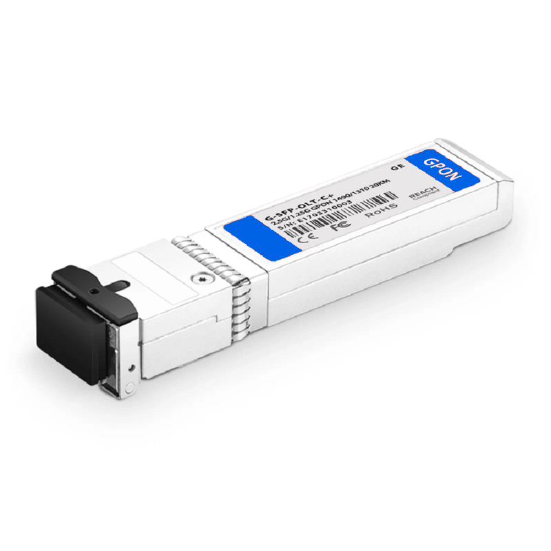 Refurb Squared GPON OLT SFP 1490nm-TX/1310nm-RX 2.488G-TX/1.244G-RX Class B+ 20km DOM Simplex SC/UPC SMF Optical Transceiver Module