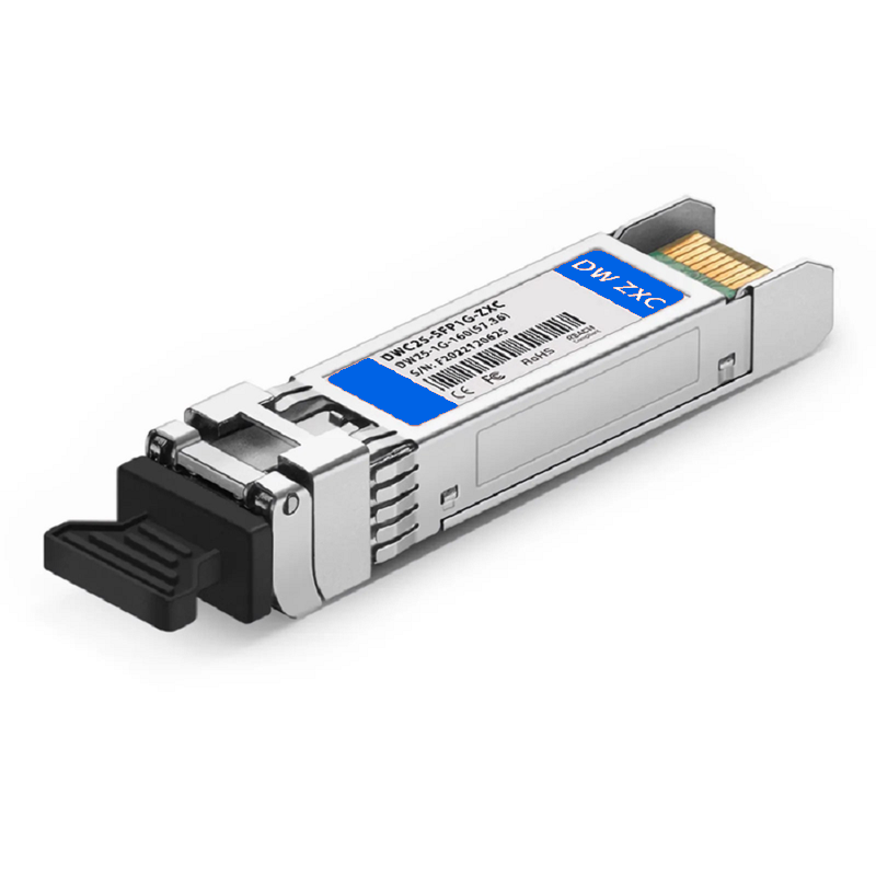 Refurb Squared Cisco Compatible SFP+ 10G DWDM C-band Tunable 96Chs 50GHz 40km DOM Duplex LC/UPC SMF Optical Transceiver Module for Transmission