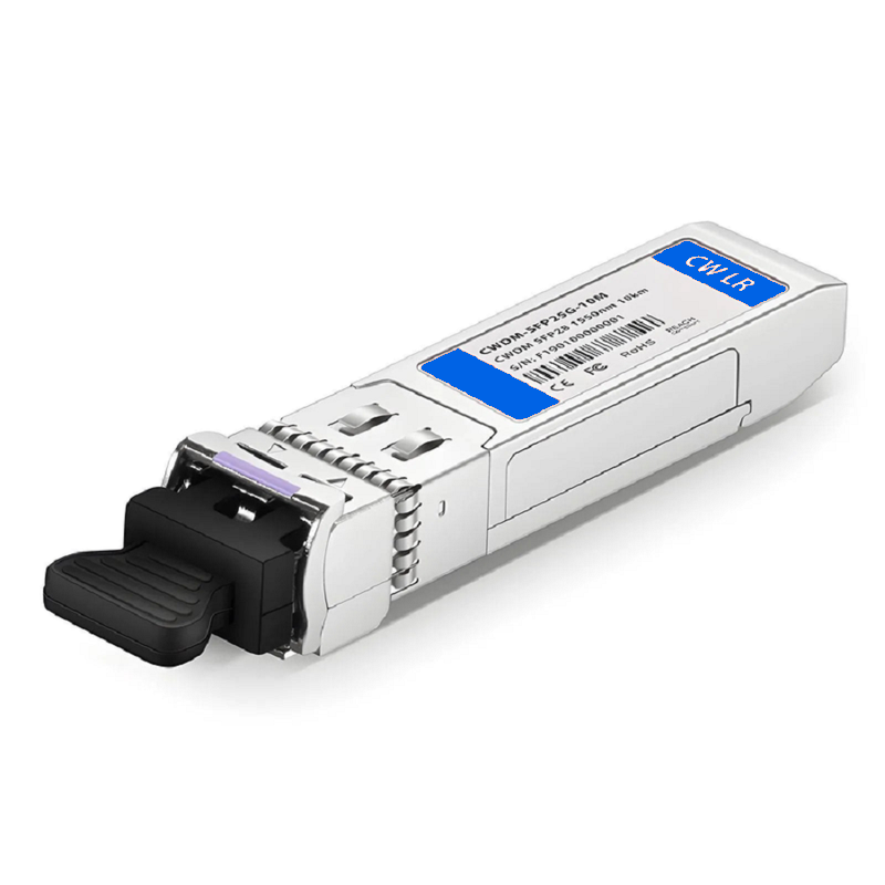 Refurb Squared Cisco CWDM-SFP25G-1490-10 Compatible SFP28 25G CWDM 1490nm 10km DOM Duplex LC/UPC SMF Optical Transceiver Module for Transmission
