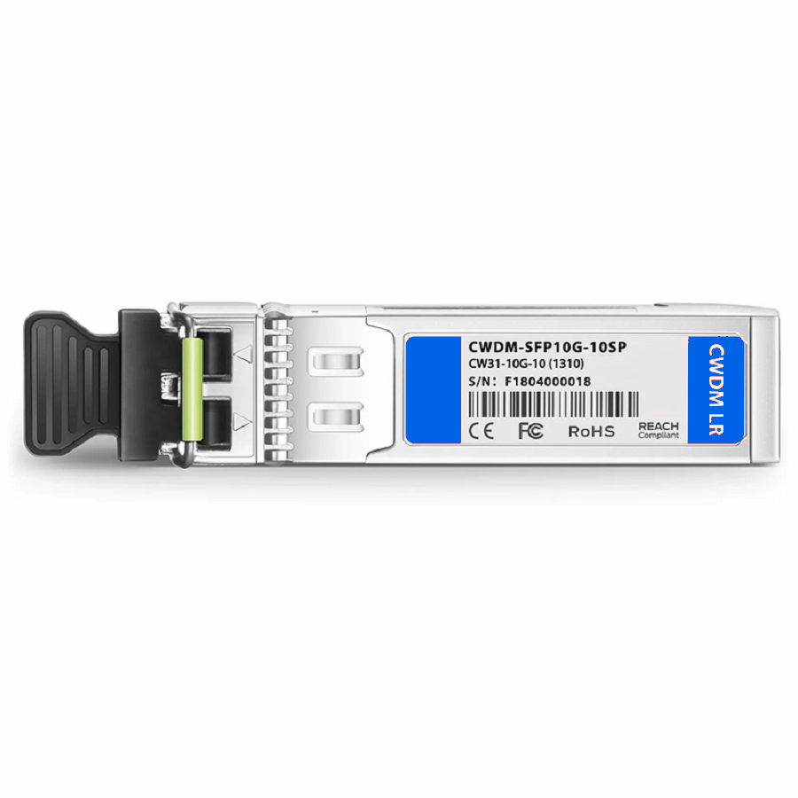 Refurb Squared Cisco CWDM-SFP10G-1310-10 Compatible SFP+ 10G CWDM 1310nm 10km DOM Duplex LC/UPC SMF Optical Transceiver Module for Transmission