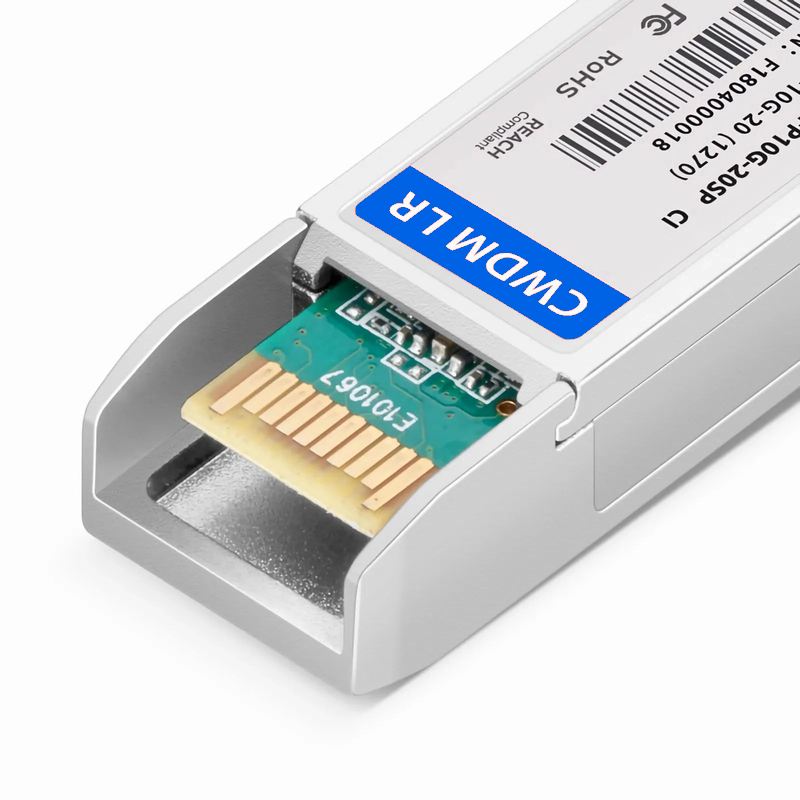 Refurb Squared Ciena CWDM-SFP10G-1270 Compatible SFP+ 10G CWDM 1270nm 20km DOM Duplex LC/UPC SMF Optical Transceiver Module for Transmission