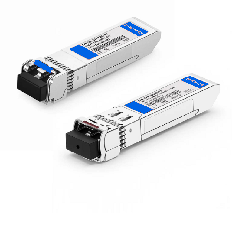 Refurb Squared Brocade C61 10G-SFPP-ZRD-1528.77 Compatible SFP+ 10G DWDM 1528.77nm 100GHz 40km DOM Duplex LC/UPC SMF Optical Transceiver Module for Transmission