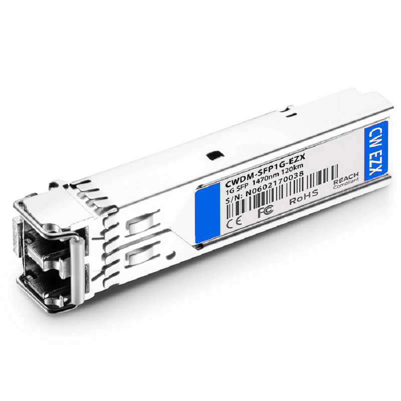 Refurb Squared Cisco CWDM-SFP-1410-100 Compatible SFP 1000BASE-CWDM 1410nm 100km DOM Duplex LC/UPC SMF Optical Transceiver Module for Transmission