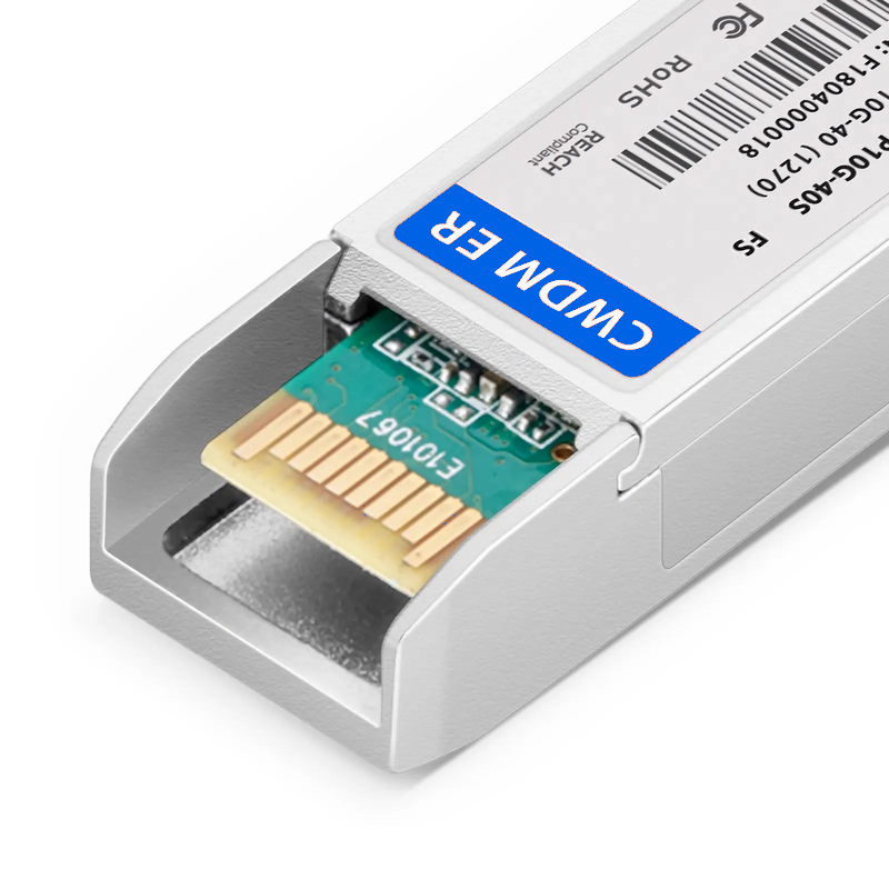Refurb Squared SFP+ 10G CWDM 1270nm 40km DOM Duplex LC/UPC SMF Optical Transceiver Module for Transmission forFOSwitches