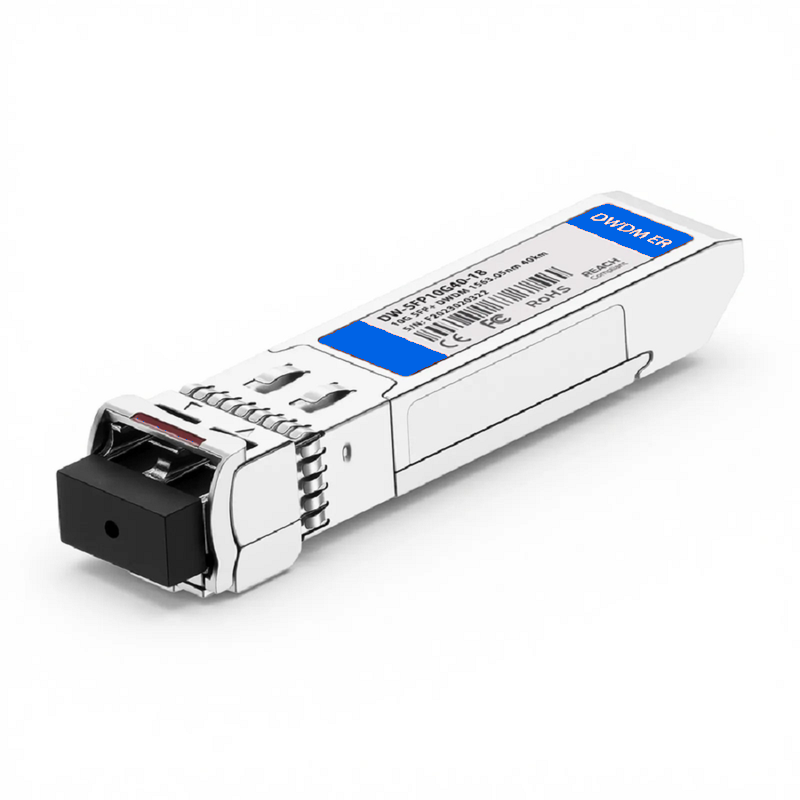Refurb Squared C17 SFP+ 10G DWDM 1563.86nm 100GHz 40km DOM Duplex LC/UPC SMF Optical Transceiver Module for Transmission forFOSwitches