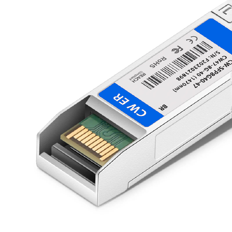Refurb Squared Brocade Compatible SFP+ 8G Fibre Channel CWDM 1590nm 40km DOM Duplex LC/UPC SMF Optical Transceiver Module