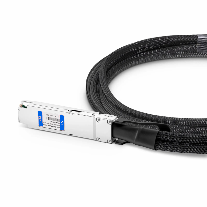 Refurb Squared 4m (13ft) NVIDIA/Mellanox MCA7J60-N004 Compatible 800G OSFP 8 x 100G PAM4 Finned Top to 2 x 400G OSFP 4 x 100G PAM4 Flat Top InfiniBand NDR Active Direct Attach Copper Breakout Cable for Quantum-2 Switches and ConnectX-7 HCA