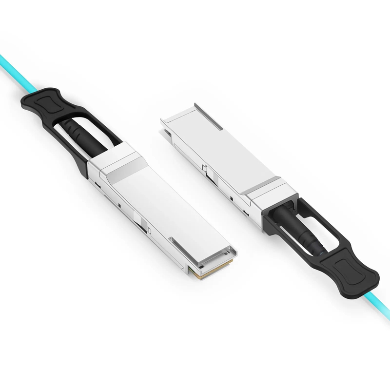Refurb Squared 10m (33ft) NVIDIA/Mellanox MFS1S00-H010V Compatible 200G QSFP56 4 x 50G PAM4 InfiniBand HDR Active Optical Cable for Quantum Switches and ConnectX-6 HCA