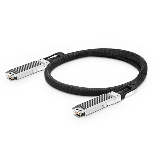 Refurb Squared 1m (3ft) NVIDIA/Mellanox MCP4Y10-N001 Compatible 800G OSFP 8 x 100G PAM4 Finned Top InfiniBand NDR Passive Direct Attach Copper Twinax Cable for Quantum-2 Switches