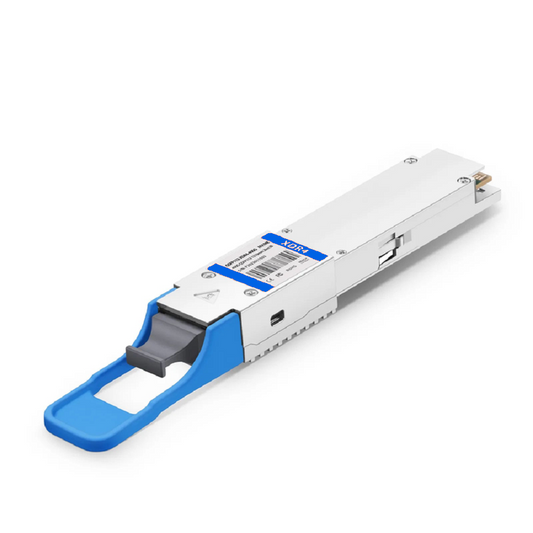 Refurb Squared NVIDIA/Mellanox Compatible 400GBASE-XDR4 QSFP112 4 x 100G PAM4 1310nm 2km DOM MPO-12/APC SMF InfiniBand NDR Optical Transceiver Module for ConnectX-7 HCA