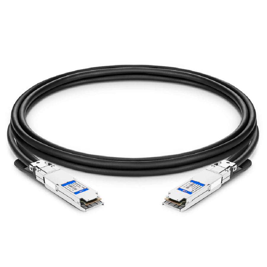 Refurb Squared 3m (10ft) NVIDIA/Mellanox Compatible 400G OSFP 8 x 50G PAM4 Finned Top InfiniBand HDR Passive Direct Attach Copper Twinax Cable
