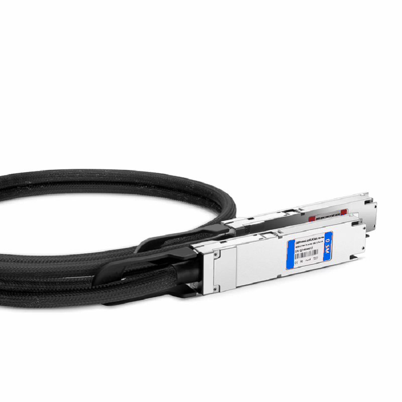 Refurb Squared 1m (3ft) NVIDIA/Mellanox MCP7Y00-N001 Compatible 800G OSFP 8 x 100G PAM4 Finned Top to 2 x 400G OSFP 4 x 100G PAM4 Flat Top InfiniBand NDR Passive Direct Attach Copper Breakout Cable for Quantum-2 Switches and ConnectX-7 HCA