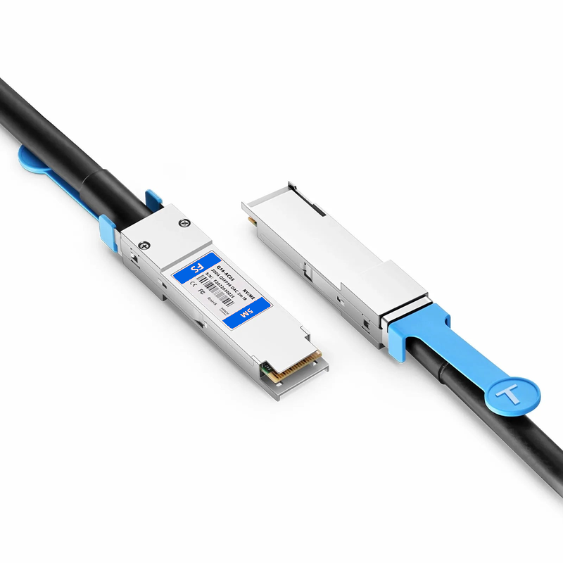 Refurb Squared 5m (16ft) NVIDIA/Mellanox MCA1J00-H005E Compatible 200G QSFP56 4 x 50G PAM4 InfiniBand HDR Active Direct Attach Copper Twinax Cable for Quantum Switches and ConnectX-6 HCA