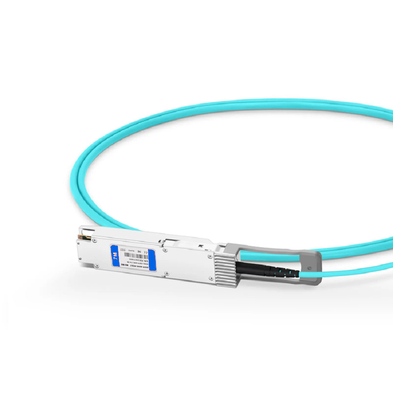 Refurb Squared 1m (3ft) Generic Compatible 800G OSFP 8 x 100G PAM4 Finned Top Active Optical Cable