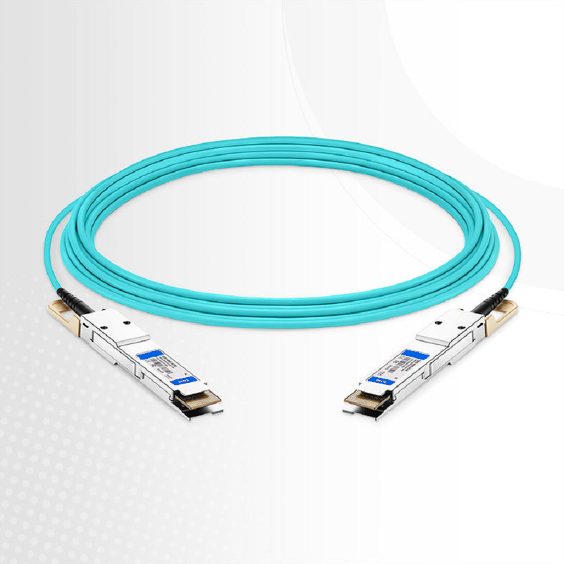 Refurb Squared 30m (98ft) Dell Compatible 200G QSFP-DD 8 x 25G NRZ Active Optical Cable