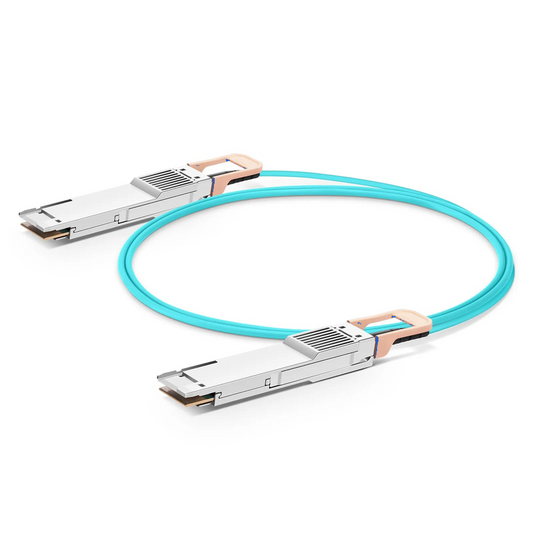 Refurb Squared 1m (3ft) Generic Compatible 800G QSFP-DD 8 x 100G PAM4 Active Optical Cable