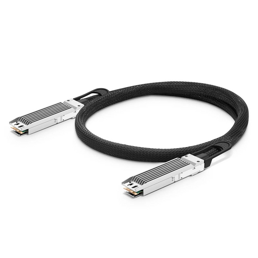 Refurb Squared 1m (3ft) Juniper Networks OSFP-800G-DAC-1M Compatible 800G OSFP 8 x 100G PAM4 Finned Top Passive Direct Attach Copper Twinax Cable