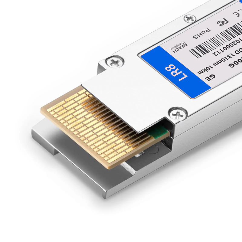 Refurb Squared Generic Compatible 400GBASE-LR8 QSFP-DD 8 x 50G PAM4 1310nm 10km DOM Duplex LC/UPC SMF Optical Transceiver Module