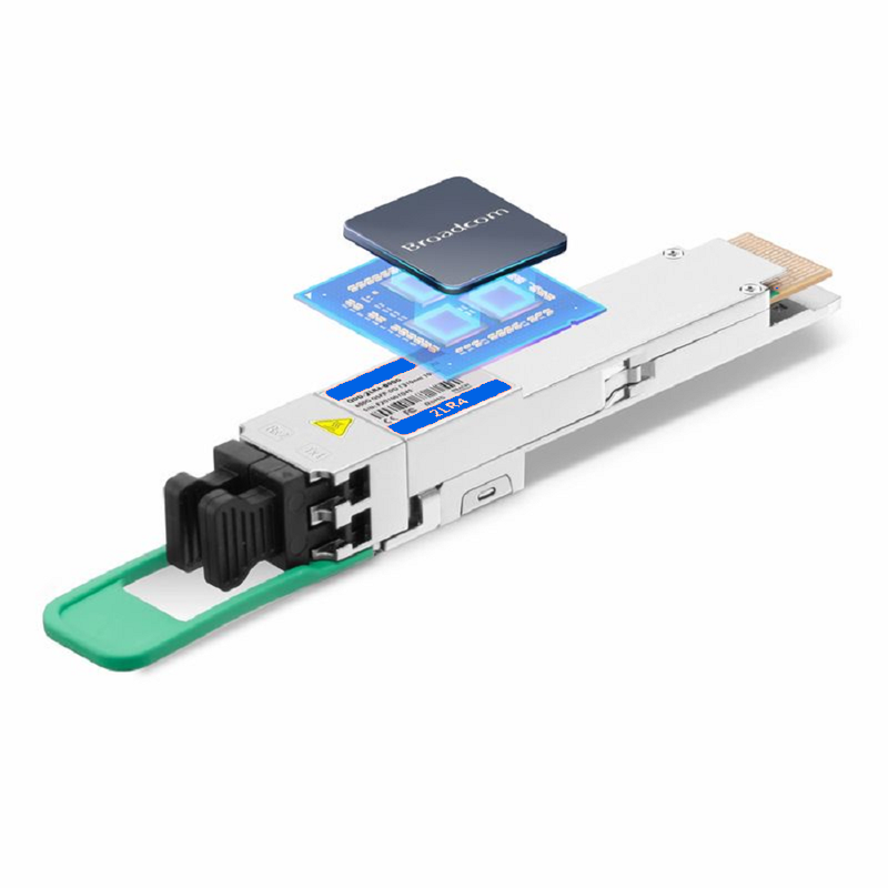 Refurb Squared Cisco Compatible 800GBASE 2x LR4 QSFP-DD 8 x 100G PAM4 1310nm 10km DOM Dual Duplex LC/UPC SMF Optical Transceiver Module