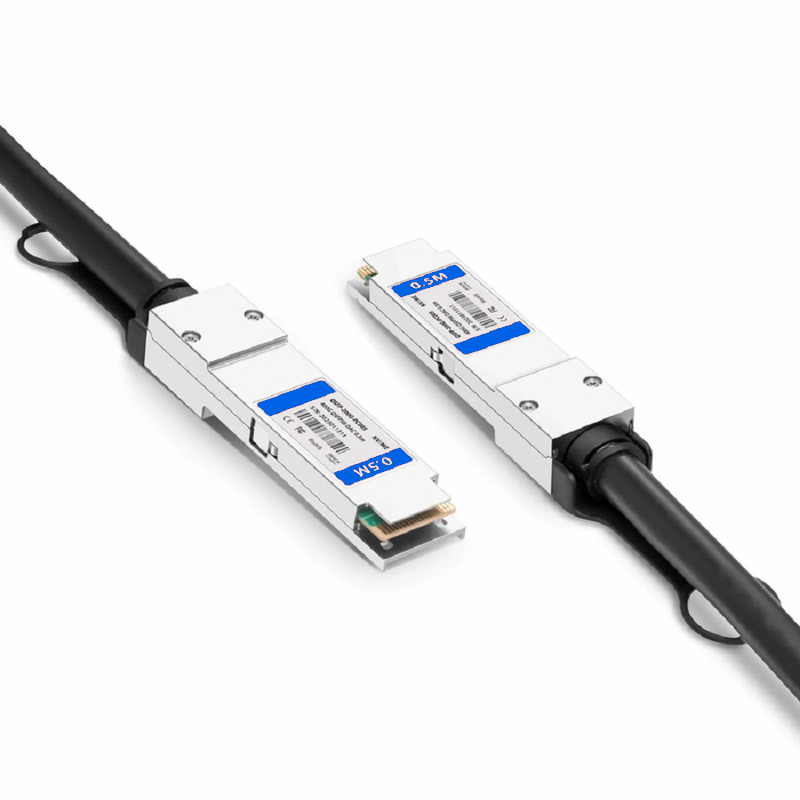 Refurb Squared 2m (7ft) Generic Compatible 800G QSFP-DD 8 x 100G PAM4 Active Direct Attach Copper Twinax Cable