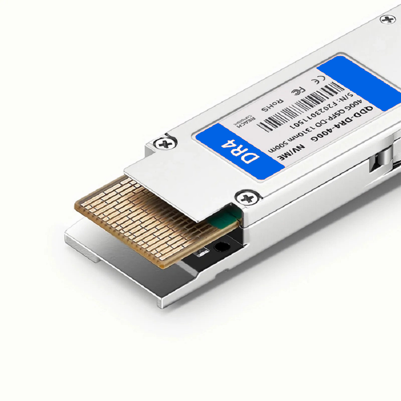 Refurb Squared Cisco QDD-400G-LR4-S Compatible 400GBASE-LR4 QSFP-DD 8 x 50G PAM4 1310nm 10km DOM Duplex LC/UPC SMF Optical Transceiver Module