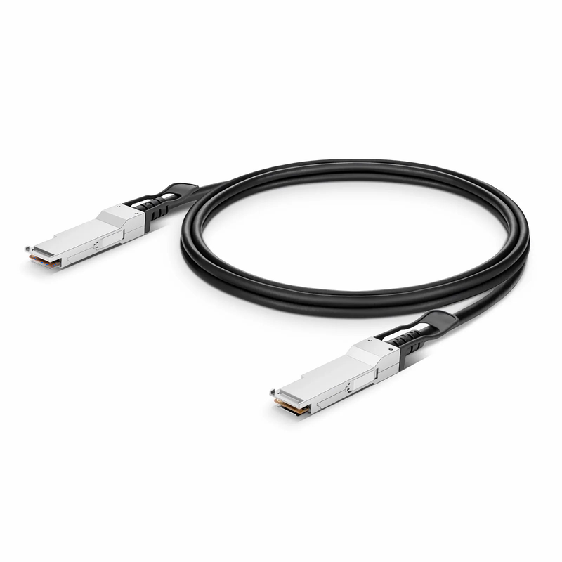 Refurb Squared 2m (7ft) Dell DAC-Q56-200G-2M Compatible 200G QSFP56 4 x 50G PAM4 Passive Direct Attach Copper Twinax Cable