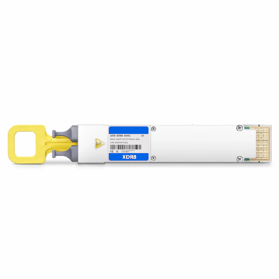 Refurb Squared Juniper Compatible 800GBASE 2 x XDR4/XDR8 QSFP-DD 8 x 100G PAM4 1310nm 2km DOM Dual MPO-12/APC SMF Optical Transceiver Module