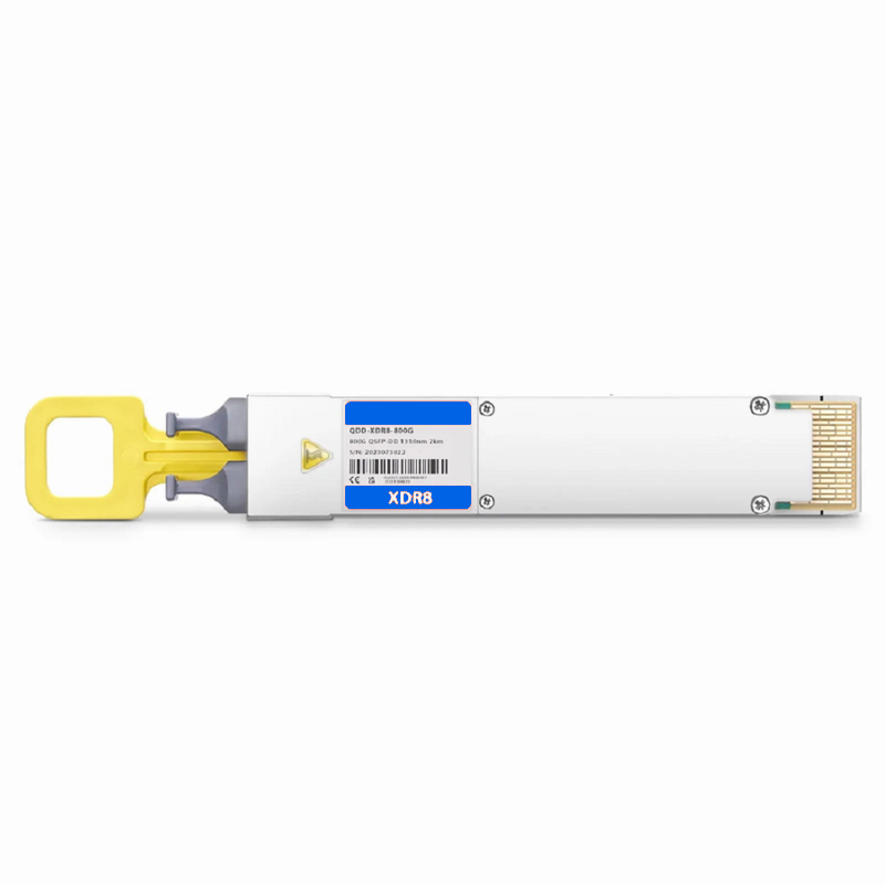 Refurb Squared Cisco QDD-8X100G-FR Compatible 800GBASE 2 x 400G-XDR4/XDR8 QSFP-DD 8 x 100G PAM4 1310nm 2km DOM Dual MPO-12/APC SMF Optical Transceiver Module