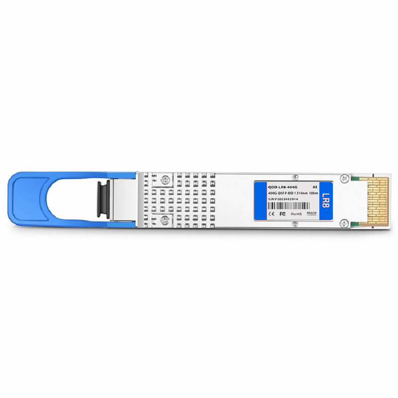 Refurb Squared Arista Networks QDD-400G-LR4 Compatible 400GBASE-LR4 QSFP-DD 8 x 50G PAM4 1310nm 10km DOM Duplex LC/UPC SMF Optical Transceiver Module