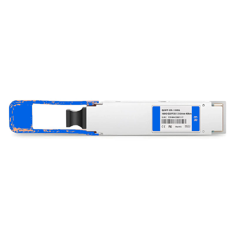 Refurb Squared Generic Compatible 100GBASE-ER QSFP28 Single Lambda 4 x 25G NRZ 1310nm 40km DOM Duplex LC/UPC SMF Optical Transceiver Module