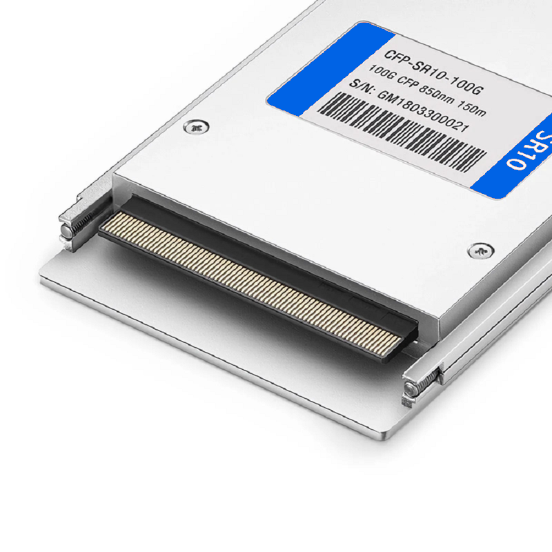 Refurb Squared HW CFP-100G-SR10 Compatible 100GBASE-SR10 CFP 10 x 10G NRZ 850nm 150m DOM MPO-24 MMF Optical Transceiver Module