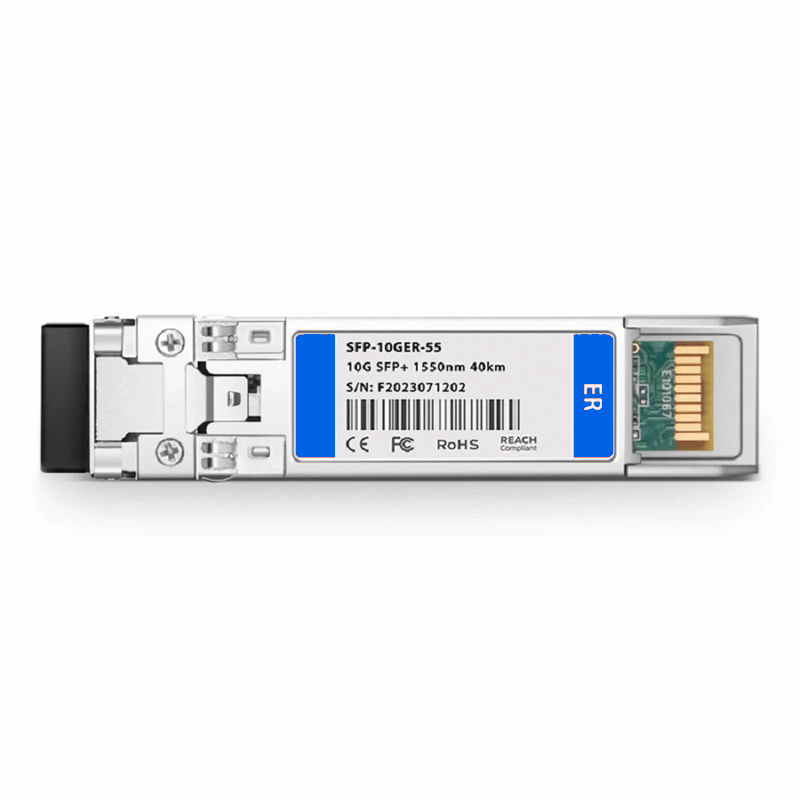 Refurb Squared Cisco SFP-10G-ER Compatible 10GBASE-ER SFP+ 1550nm 40km DOM Duplex LC/UPC SMF Optical Transceiver Module