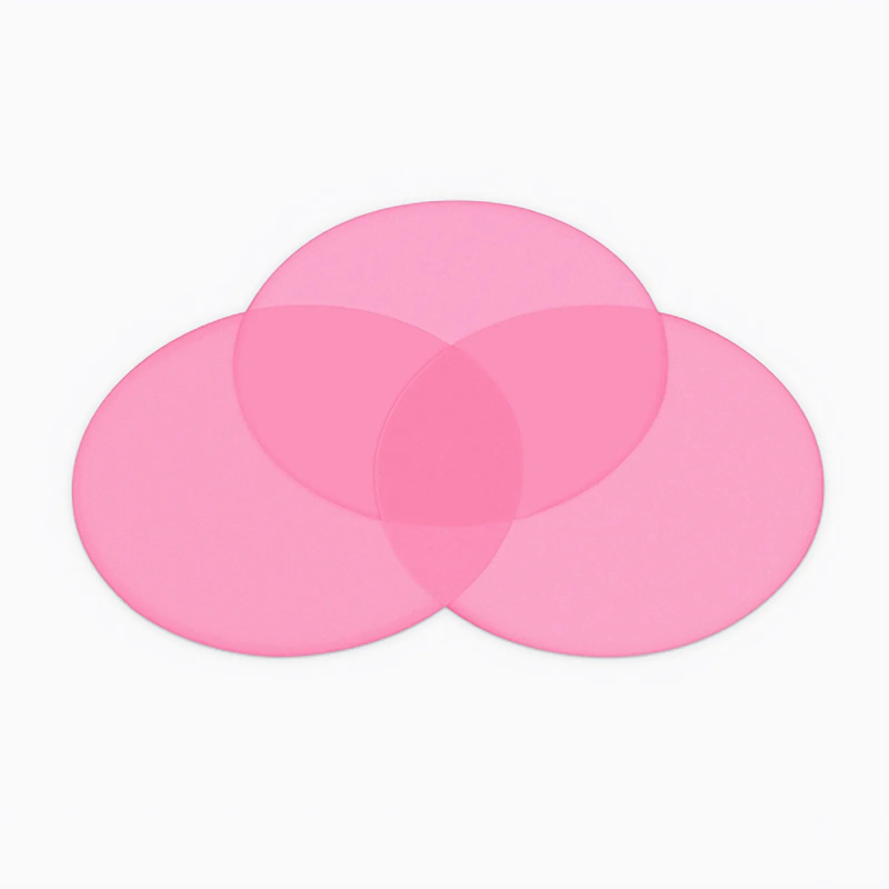 Refurb Squared 3m 1 Piece Pink Polishing Film with 127mm Diameter
