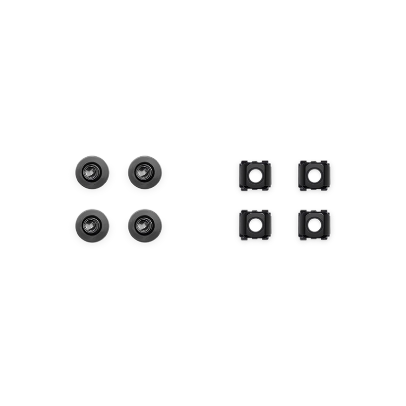 Refurb Squared Horizontal Dual Sided Steel Manager, 2RU, Finger Duct with Cover, 9.1 in. Depth