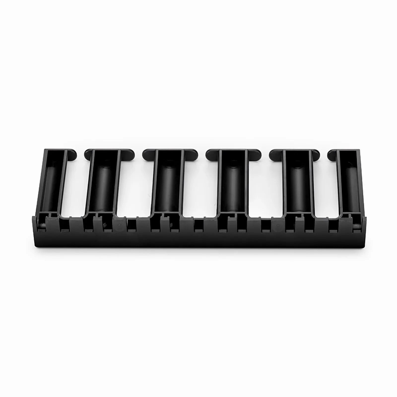 Refurb Squared Vertical Single Sided Cable Manager, 5RU, Bend Radius Finger, 1.02 in. Wide
